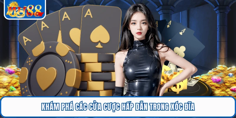 Xóc Đĩa Online - Game Giải Trí Cuốn Hút Mỗi Ngày Ở MU88 3 Khám phá các cửa cược hấp dẫn trong xóc đĩa