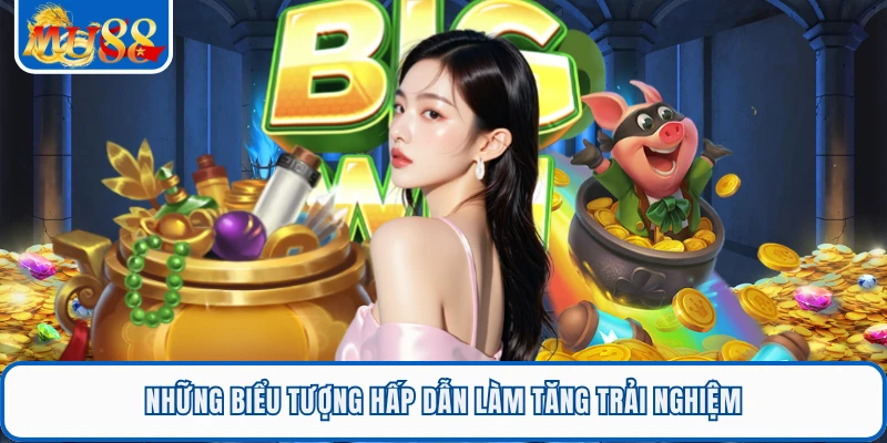 Thần May Mắn - Cơ Hội Nổ Thưởng Cực Đã Chỉ Có Ở MU88 2 Những biểu tượng hấp dẫn làm tăng trải nghiệm