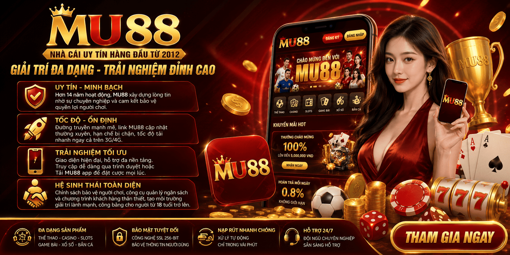 MU88 11 Giới thiệu tổng quan nhà cái MU88